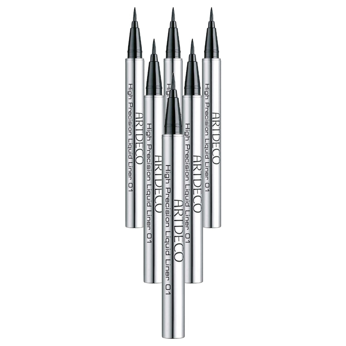 Artdeco High Precision Liquid Liner eyeliner zwart nr. 01 1 x 0,6 ml - 6-pack
