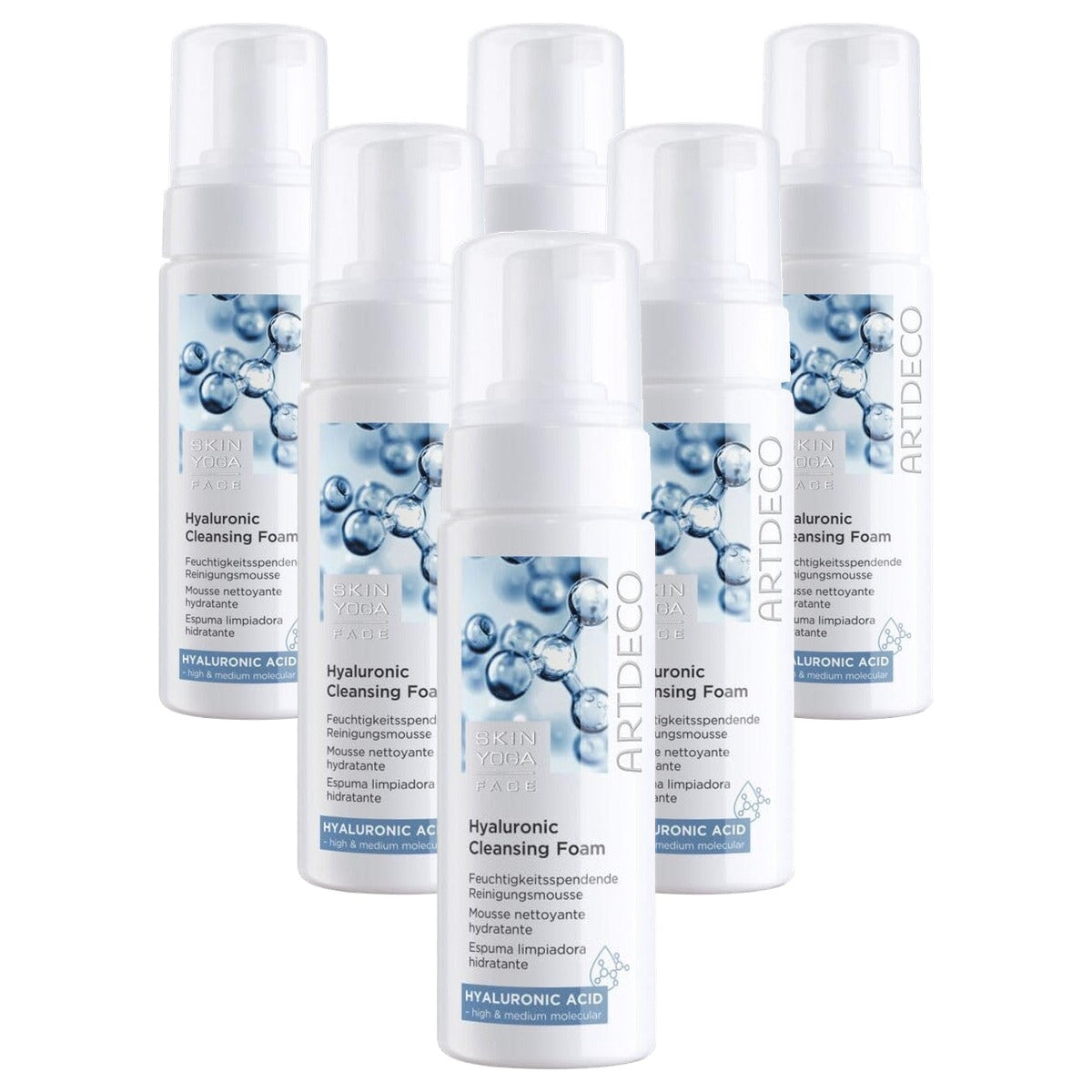 Artdeco Hyaluron Reinigingsschuim hydraterend 1 x 150 ml - 6-pack