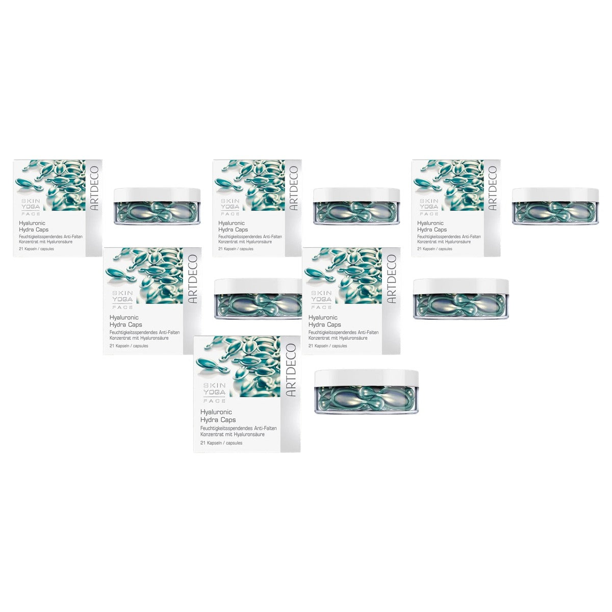 Artdeco Hyaluronic Hydra Caps serumcapsules met hyaluronzuur - 6-pack