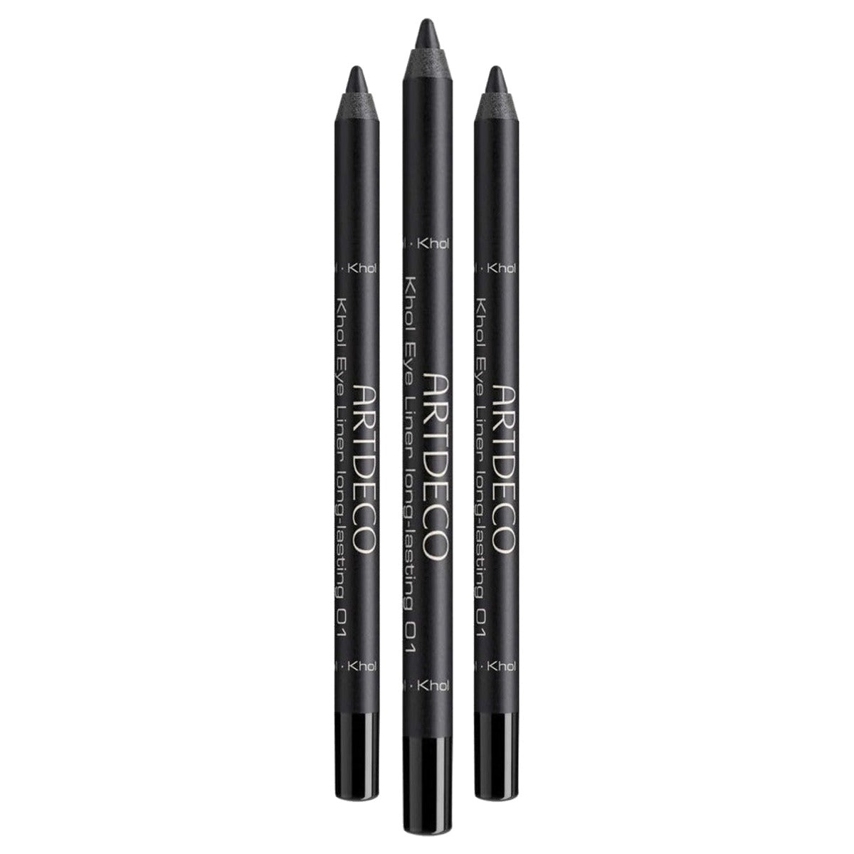 Artdeco Khol Eyeliner Long-Lasting kajal zwart 1 x 1,2 g - 3-pack