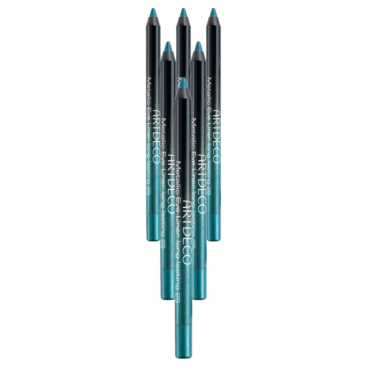 Artdeco Metallic eyeliner langdurig metallic afwerking 1 x 1,2 g - 6-pack