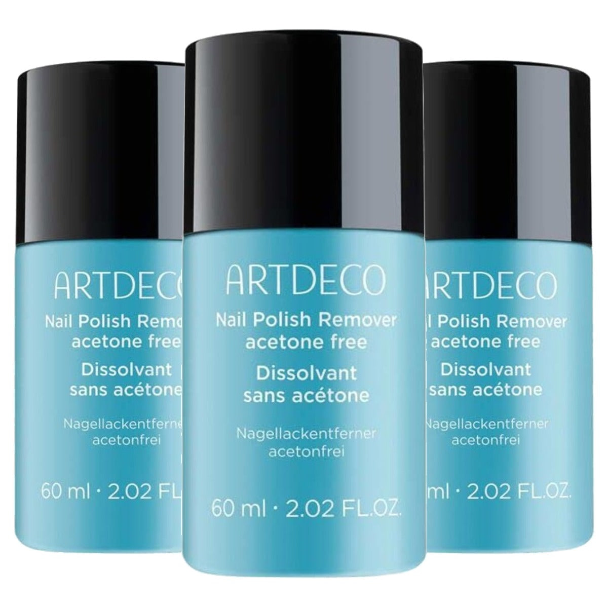 Artdeco Nagellakverwijderaar acetonvrij 1 x 60 ml - 3-pack