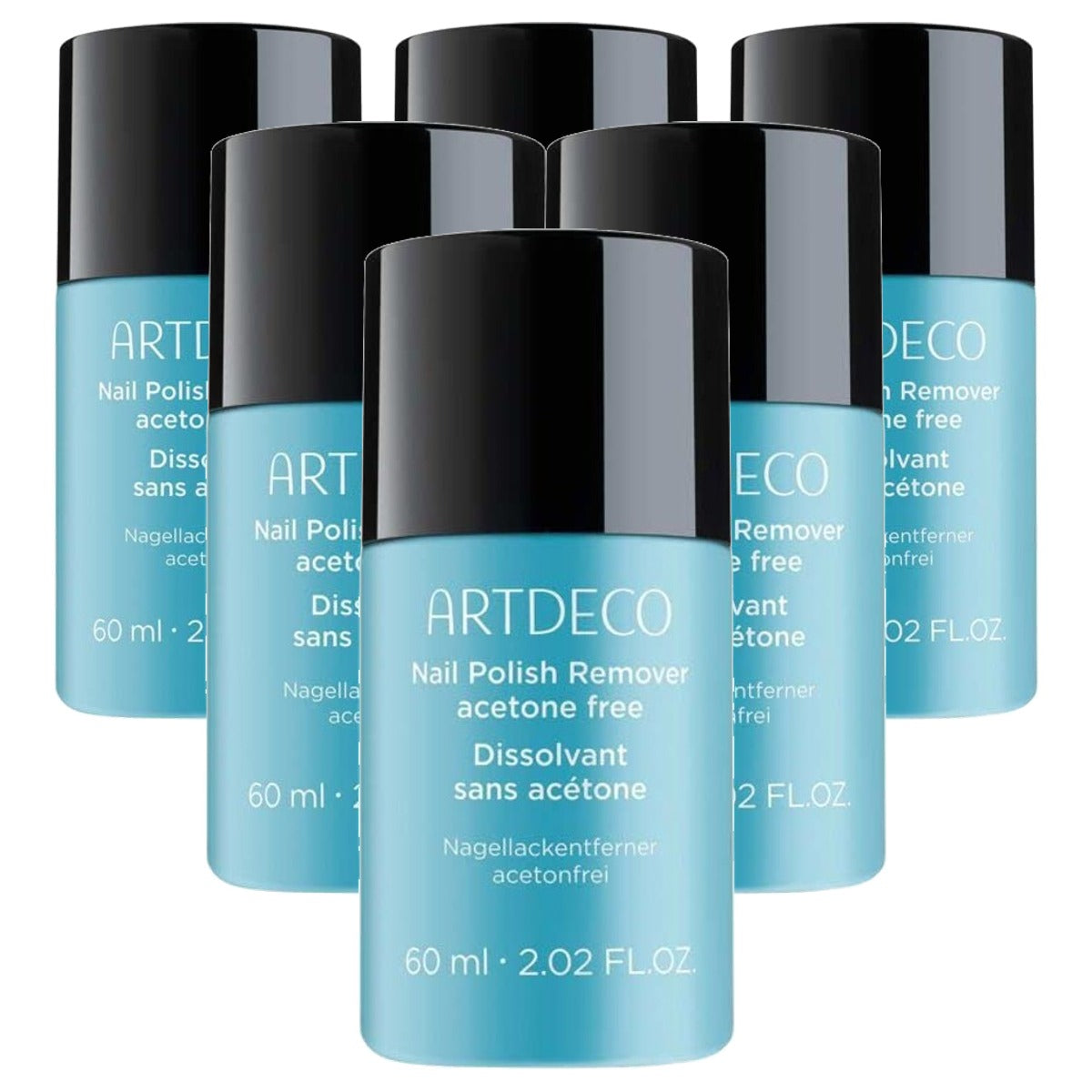 Artdeco Nagellakverwijderaar acetonvrij 1 x 60 ml - 6-pack