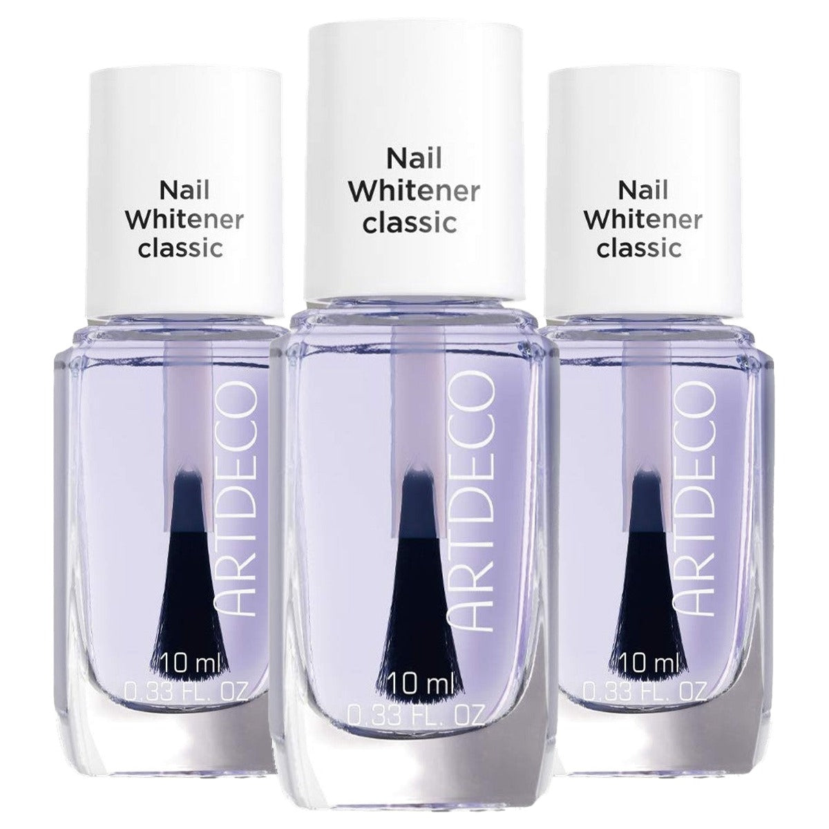 Artdeco Nail Whitener Classic transparante nagellak 1 x 10 ml - 3-pack