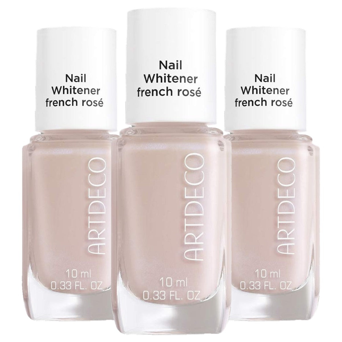 Artdeco Nail Whitener French Rose nagellak rosetint 1 x 10 ml - 3-pack