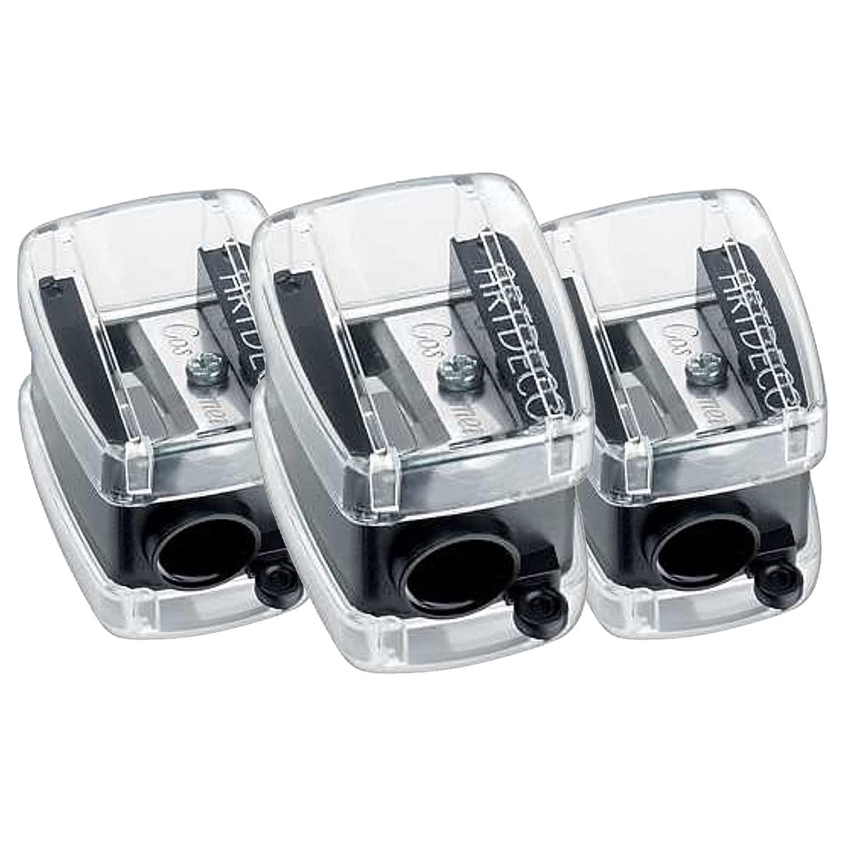 Artdeco Puntenslijper voor zachte voering kunststof potloden 1 stuk - 3-pack