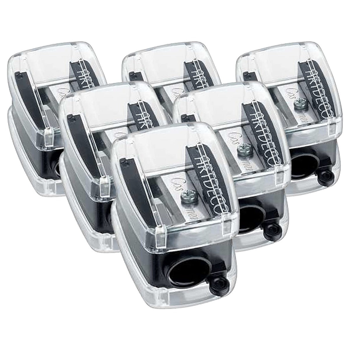 Artdeco Puntenslijper voor zachte voering kunststof potloden 1 stuk - 6-pack
