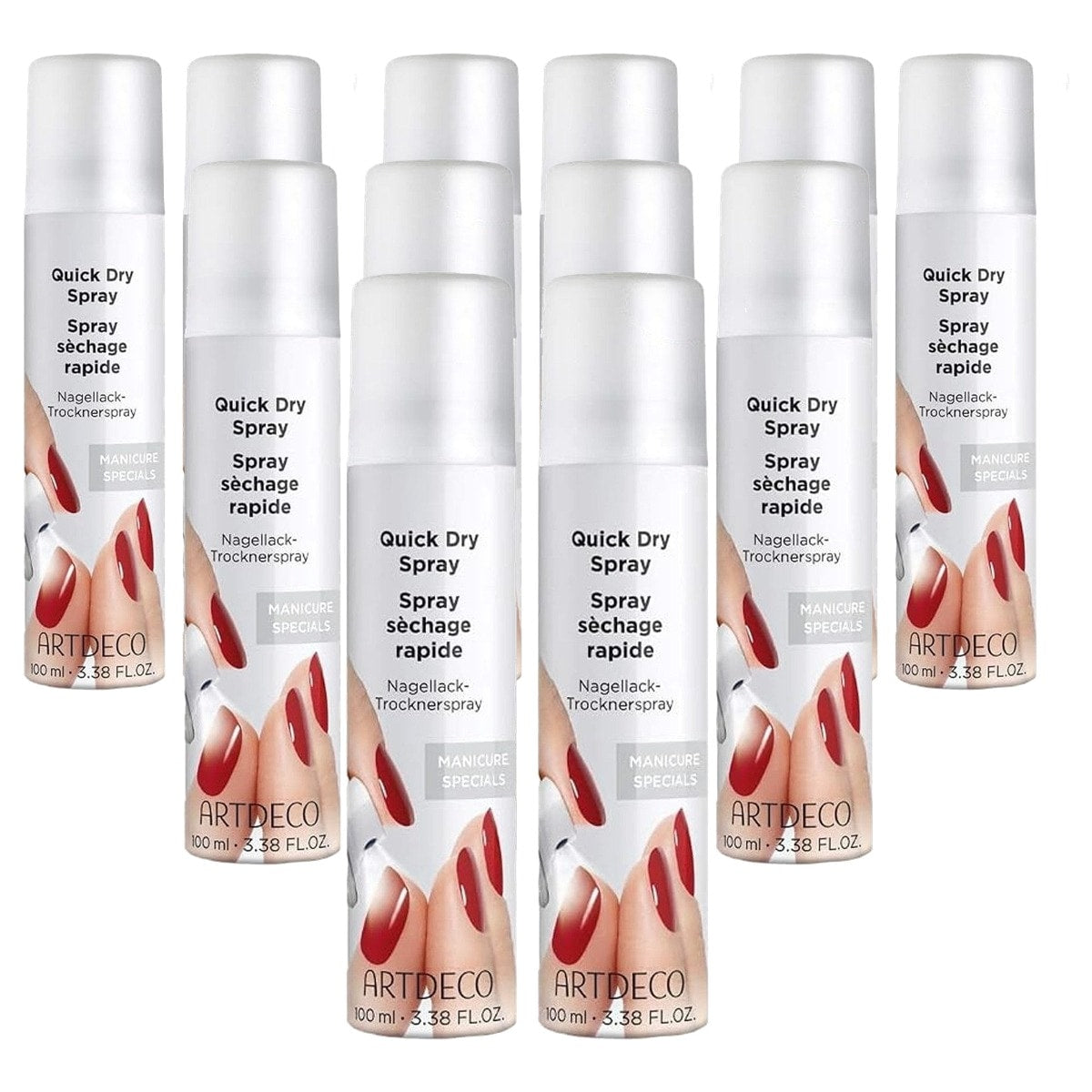 Artdeco Quick Dry Nagellak sneldrogende spray 2 x 100 ml - 6-pack