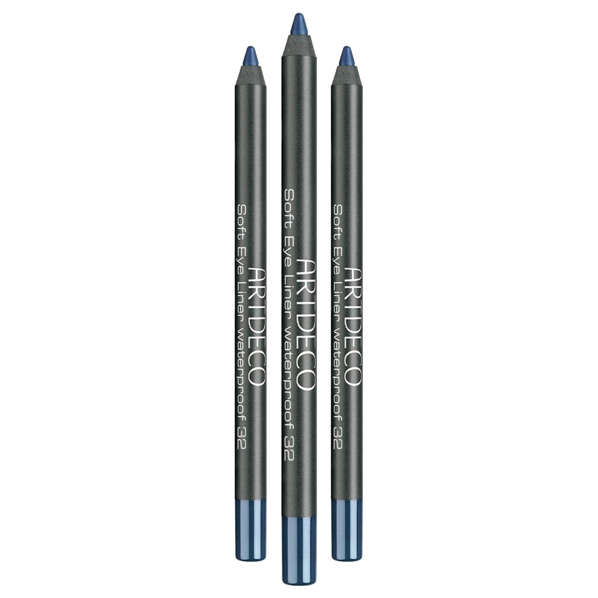 Artdeco Soft Eyeliner Waterproof crèmige kajalstift 1 x 1,2 g - 3-pack