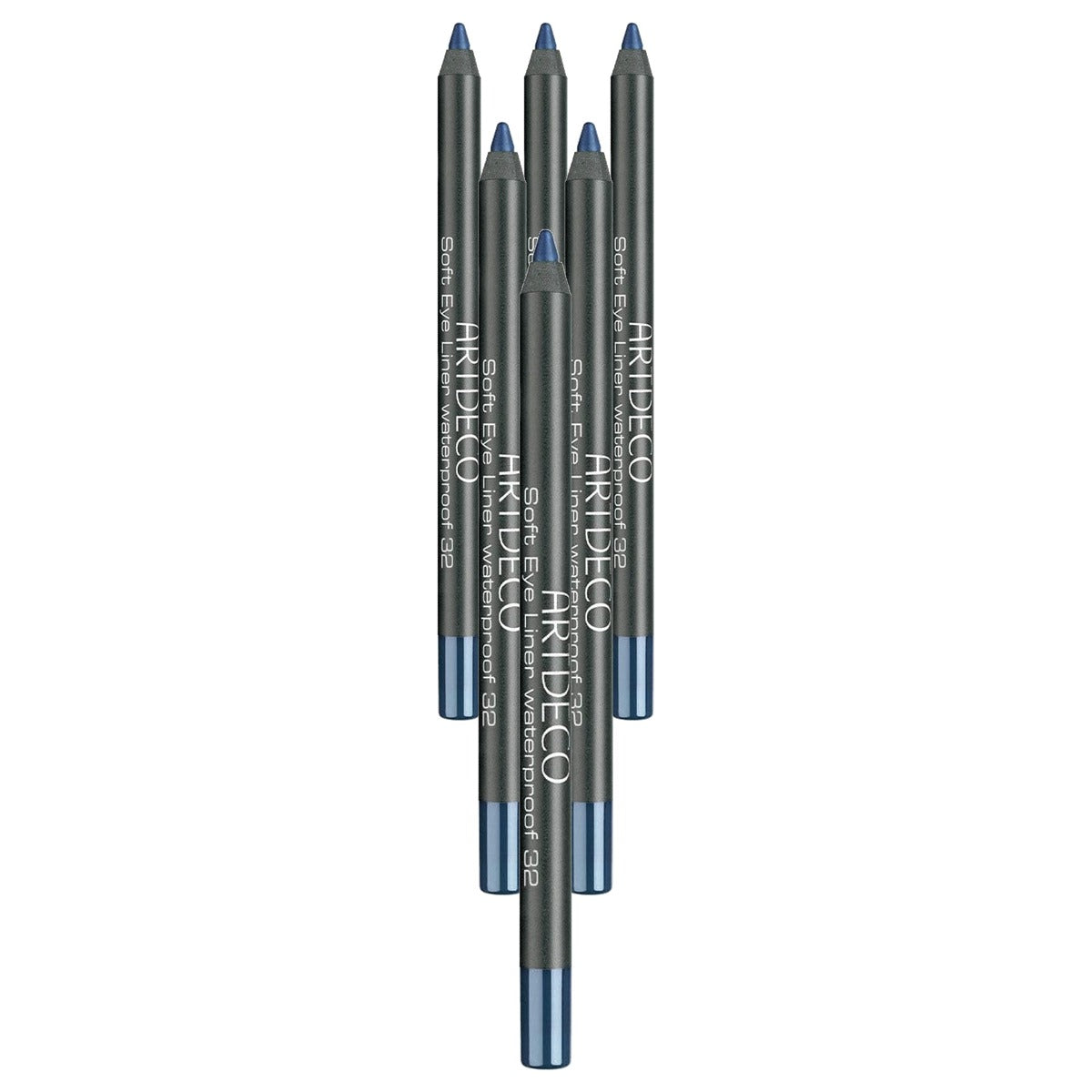 Artdeco Soft Eyeliner Waterproof crèmige kajalstift 1 x 1,2 g - 6-pack