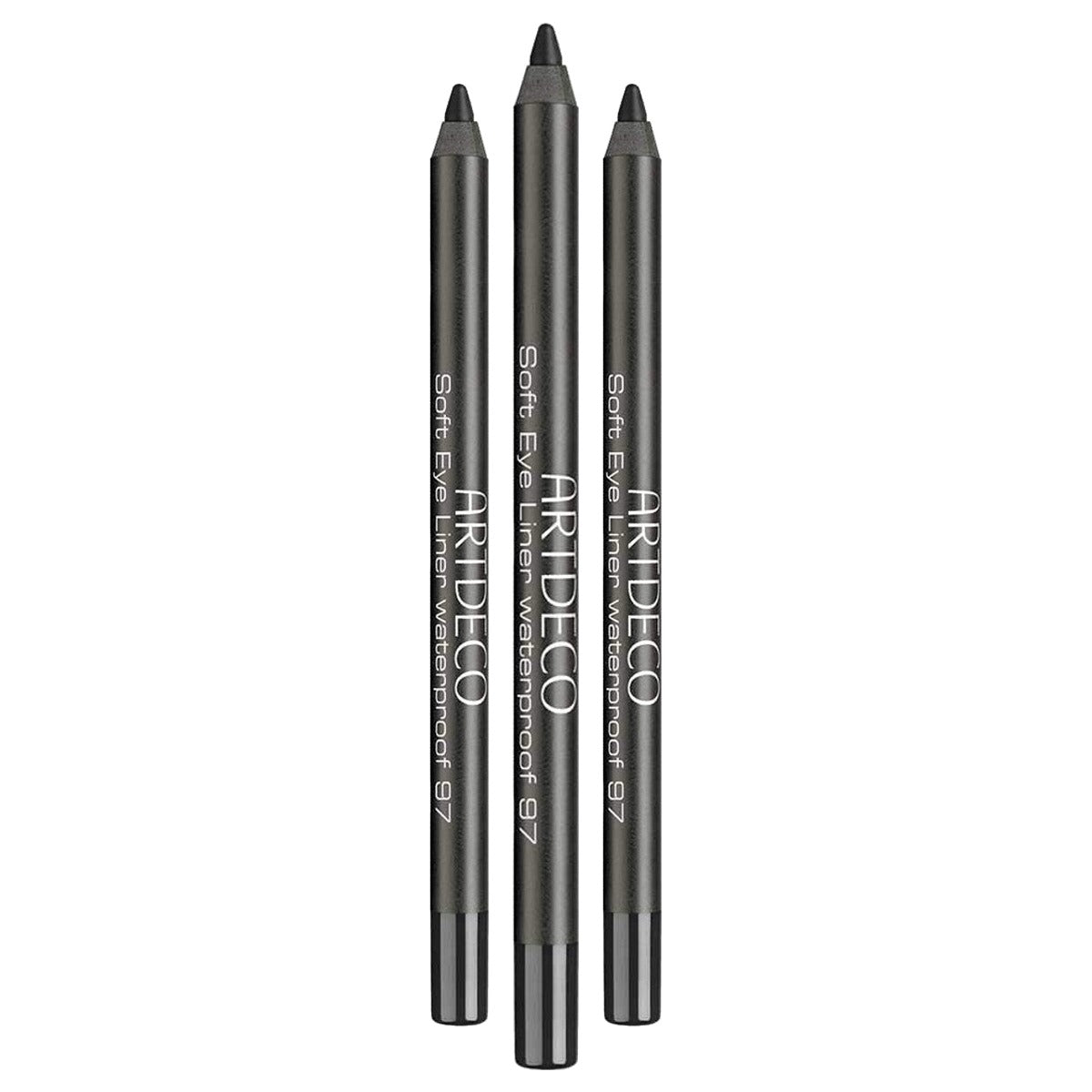 Artdeco Soft Eyeliner waterproof kajalstift nr. 97, 1 x 1,2 g - 3-pack