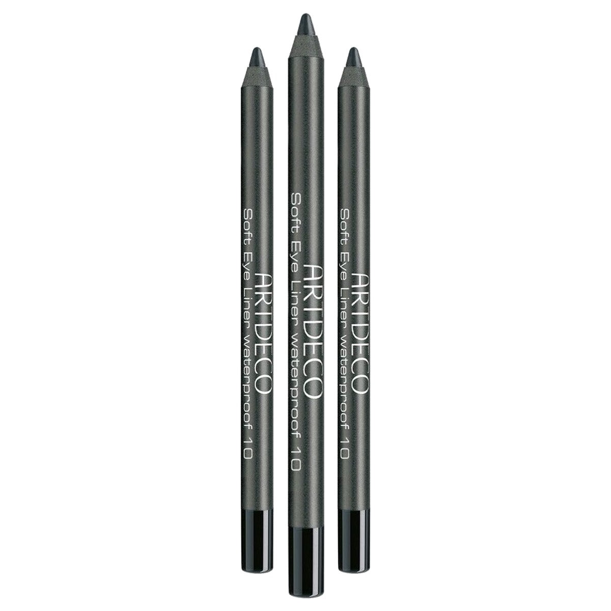 Artdeco Soft Eyeliner waterproof kajalstift 1 x 1,2 g - 3-pack