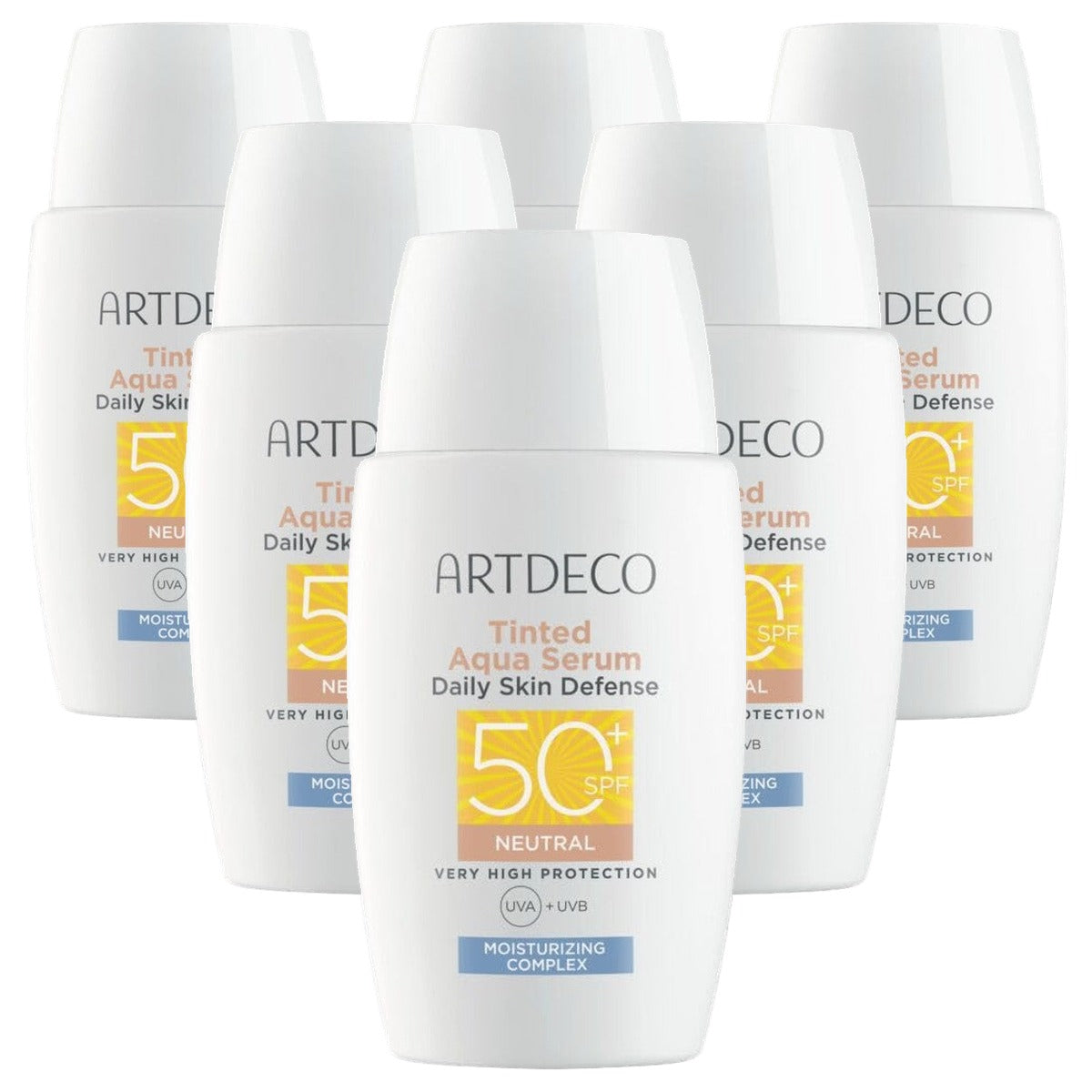 Artdeco Tinted Aqua Serum Daily Skin Defense SPF50+ 1 x 40 ml - 6-pack