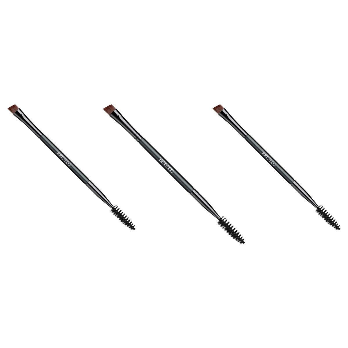 Artdeco 2-in-1 wenkbrauwperfector wenkbrauwkwast en borstel 1 stuk - 3-pack