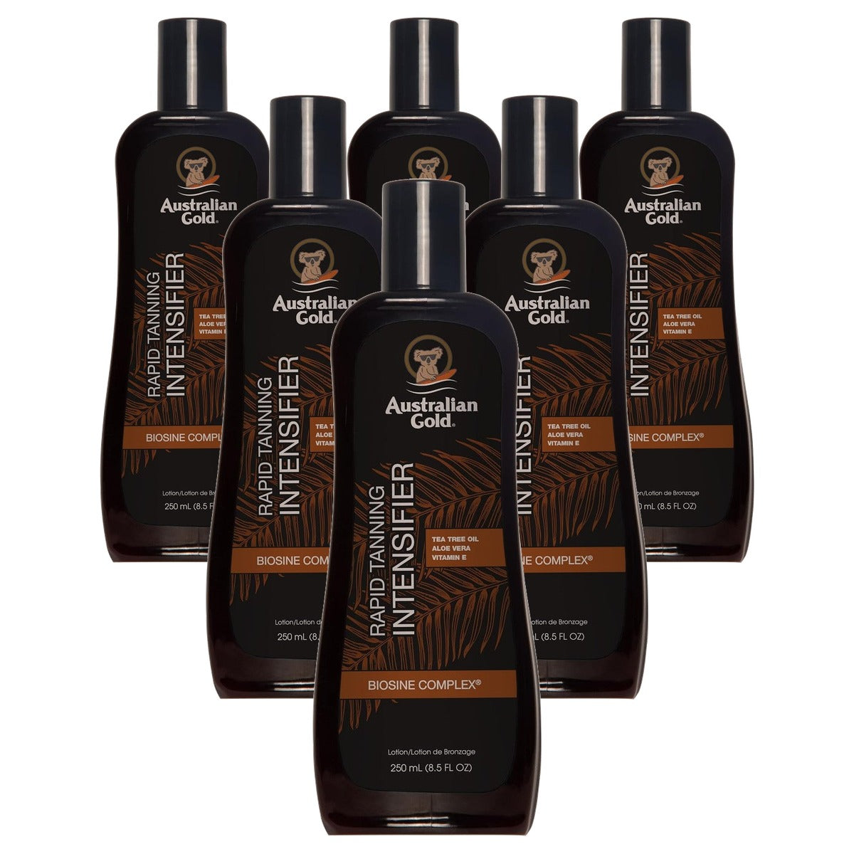 Australian Gold Rapid Tanning Intensifier Lotion 6 x 250 ml - Voordeelverpakking