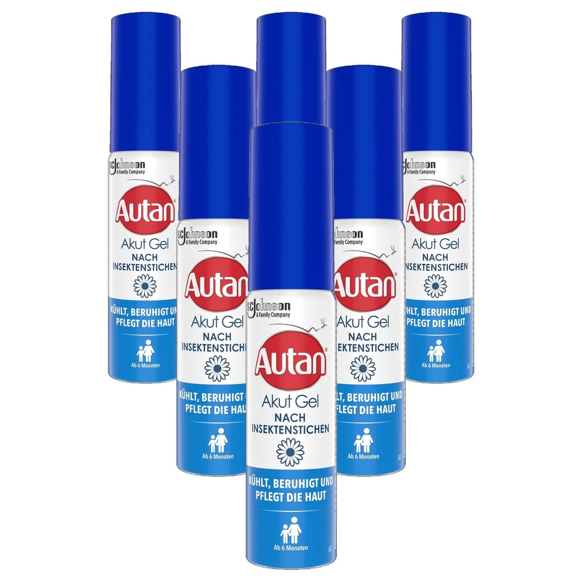 Autan Akut Gel 6 x 25 ml - Voordeelverpakking