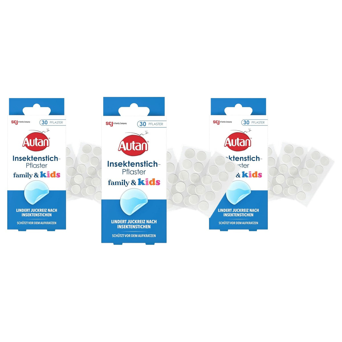 Autan Insectenbetenpleisters 30 pleisters - 3-pack