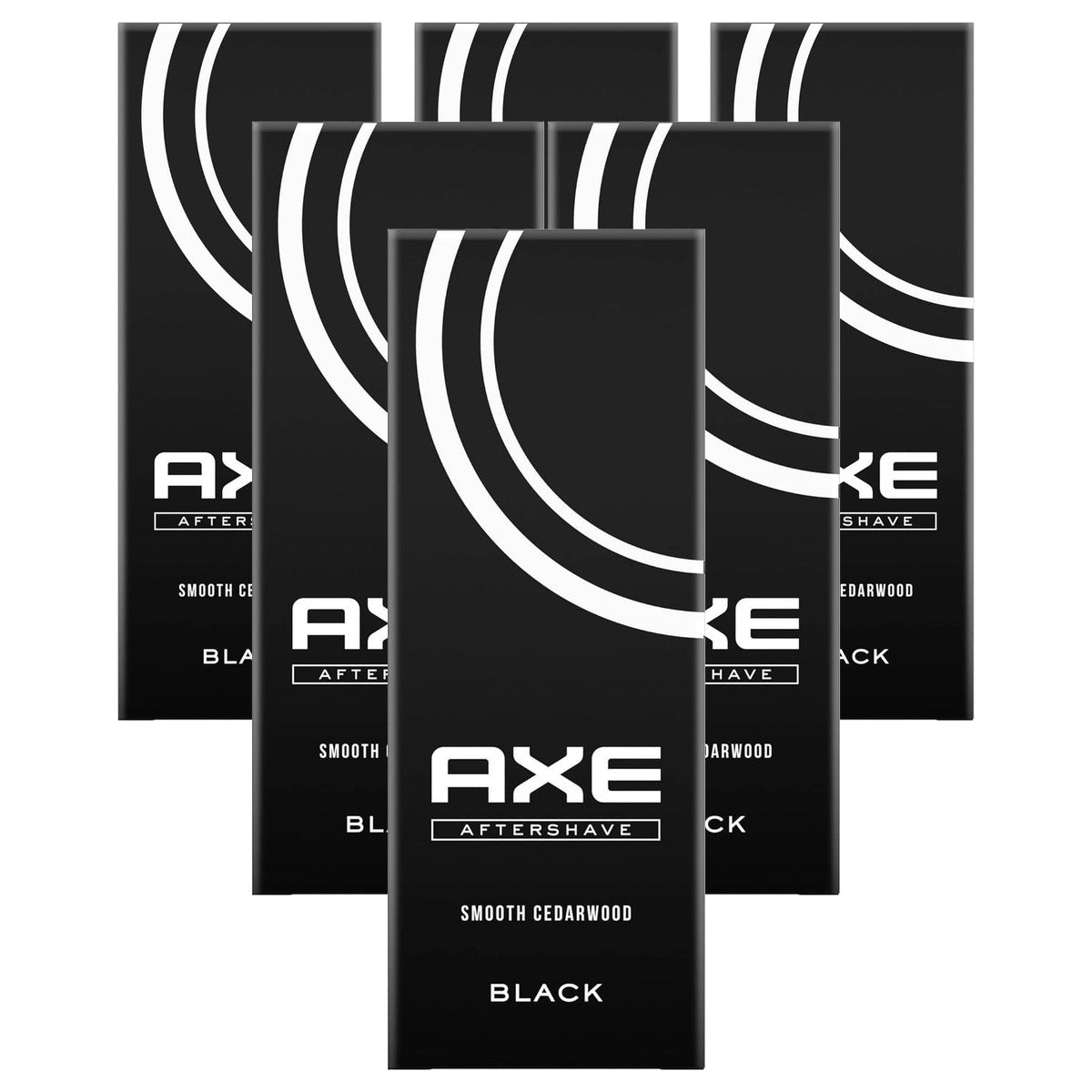Axe Aftershave Black 6 x 100 ml - Voordeelverpakking