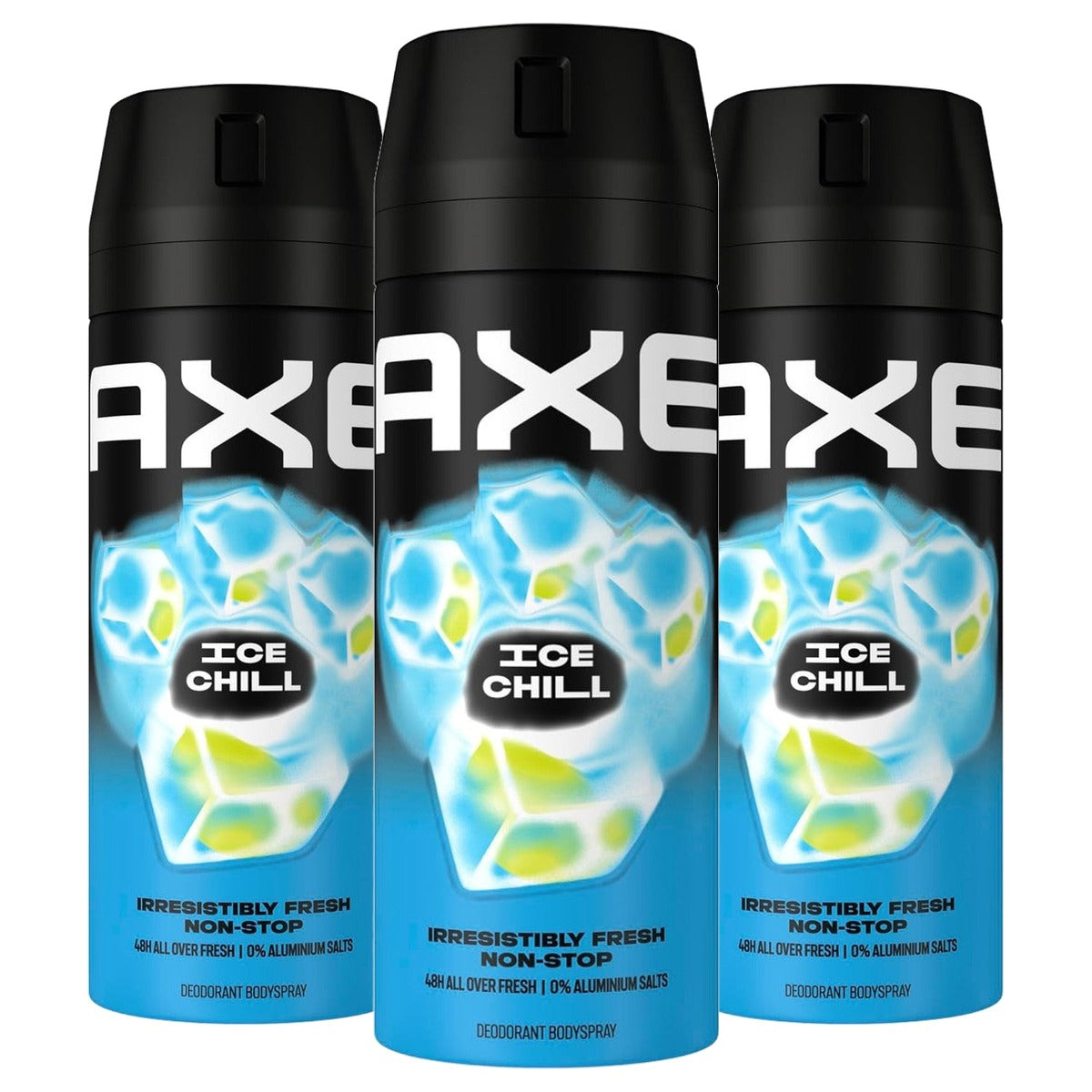 Axe Bodyspray Ice Chill Deodorant 3 x 150 ml - Voordeelverpakking