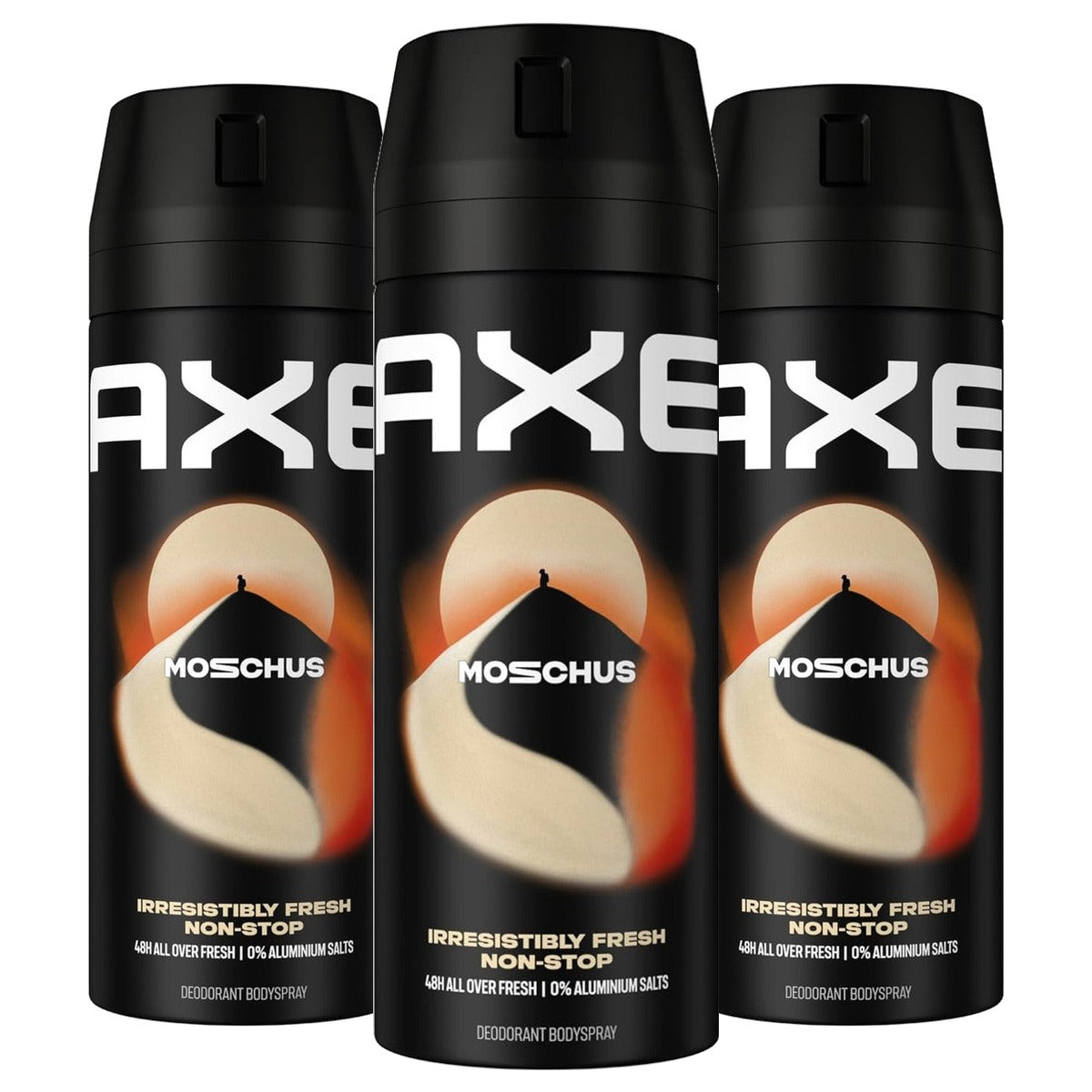 Axe Bodyspray Musk 48 uur bescherming 3 x 150 ml - Voordeelverpakking