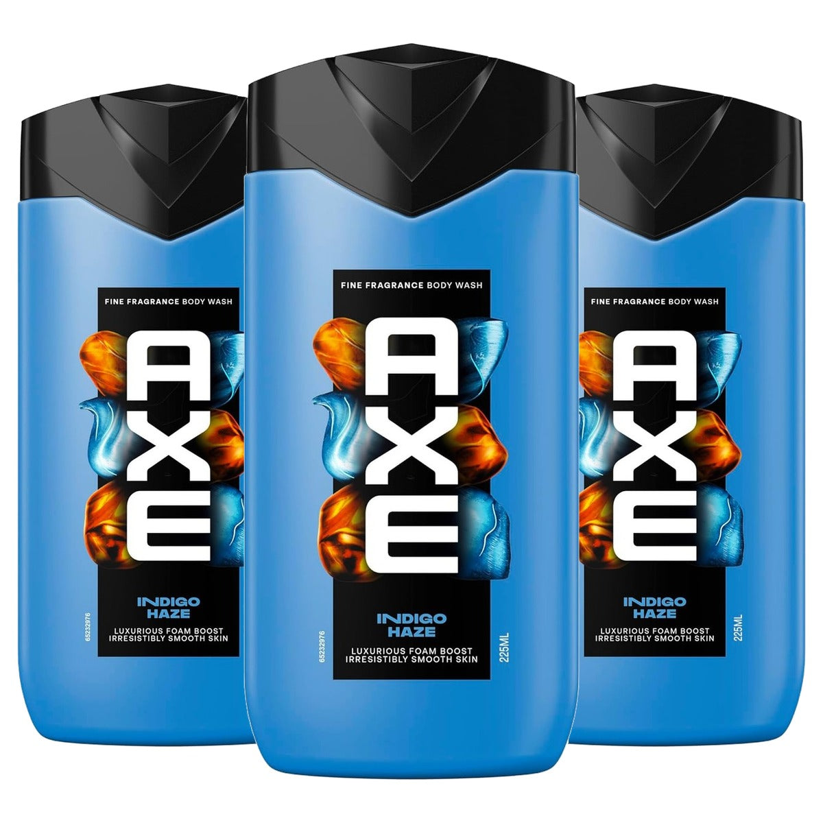 Axe Fine Fragrance Douchegel Indigo Haze 3 x 225 ml - Voordeelverpakking
