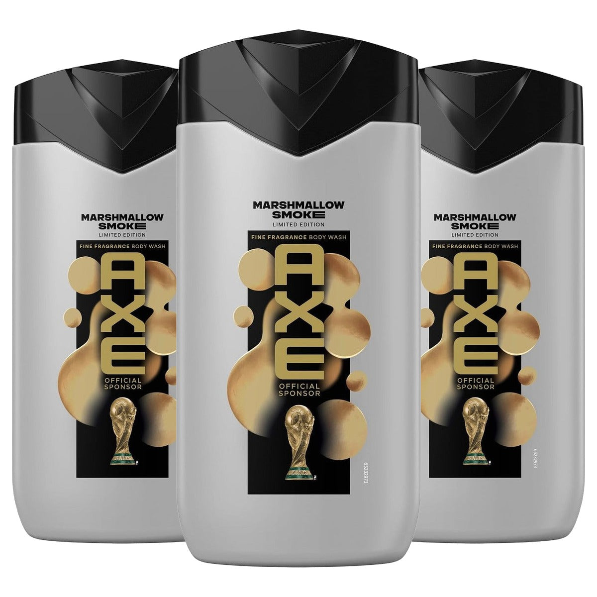 Axe Fine Fragrance Douchegel Marshmallow Smoke 3 x 225 ml - Voordeelverpakking