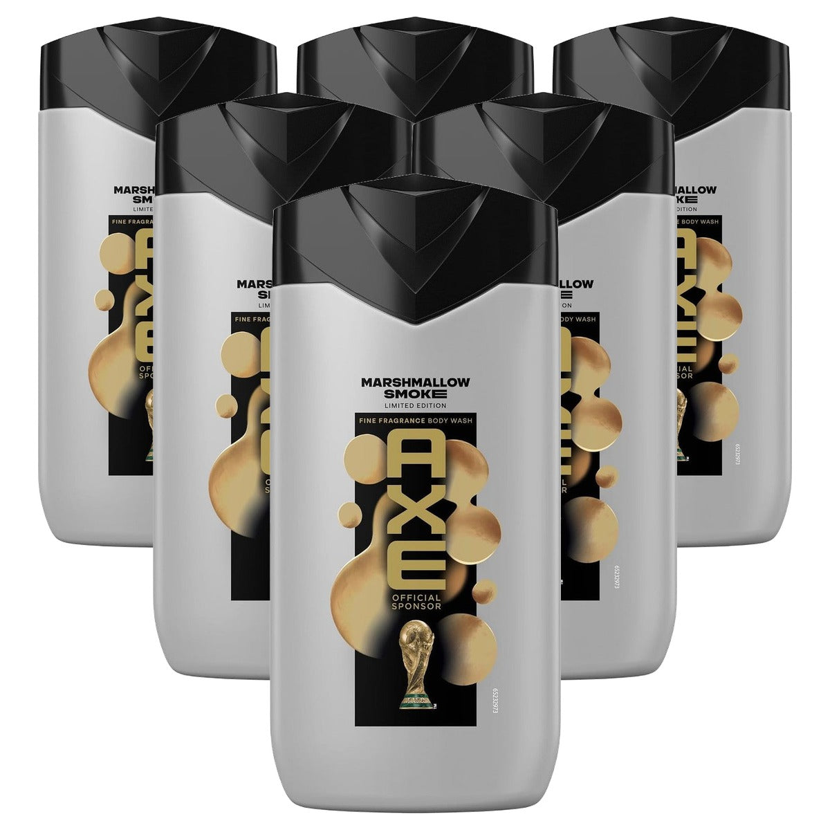 Axe Fine Fragrance Douchegel Marshmallow Smoke 6 x 225 ml - Voordeelverpakking