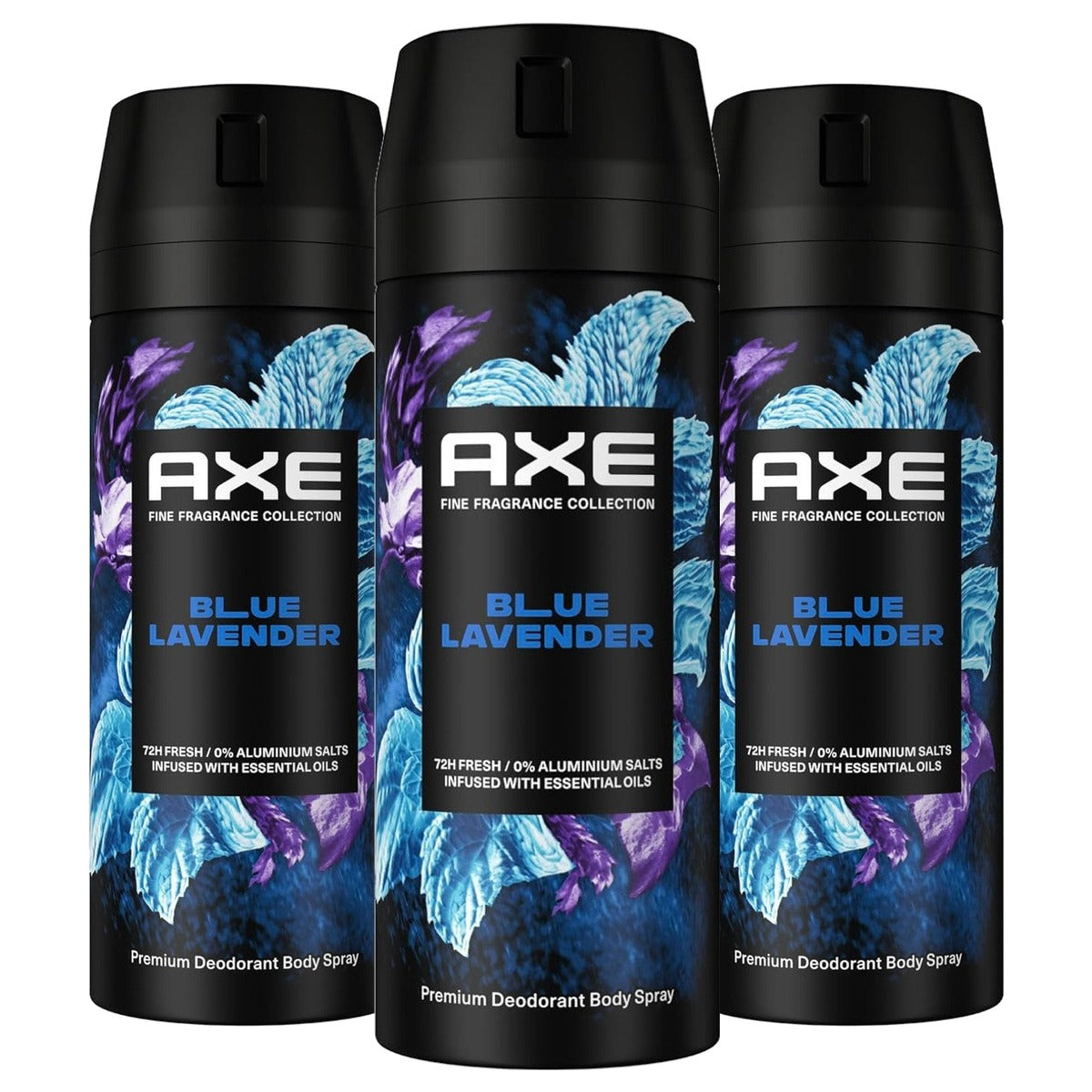 Axe Premium Bodyspray Blue Lavender deodorant 3 x 150 ml - Voordeelverpakking