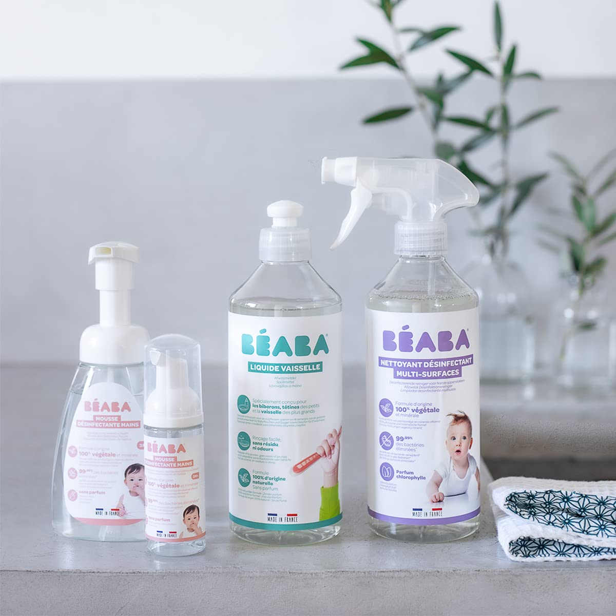 BÉABA, Geschirrspülmittel für Babyflaschen und Esszubehör, 100% natürlichen Ursprungs, Parfümfrei, 100% biologisch abbaubar, Packung mit 2x500 ml door Huishoudvoordeel nu bij Huishoudvoordeel