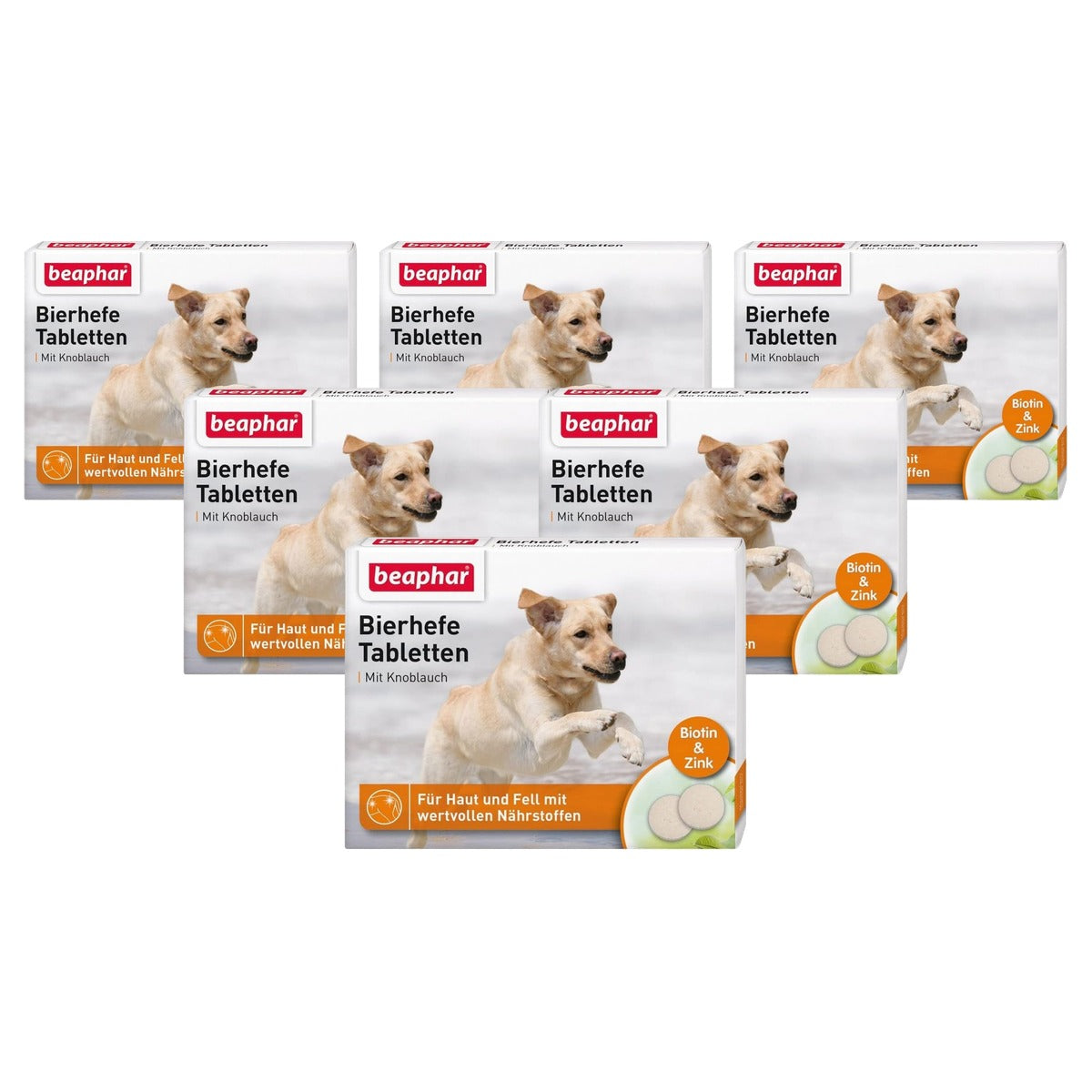 Beaphar biergisttabletten voor honden - 65 g - 6-pack