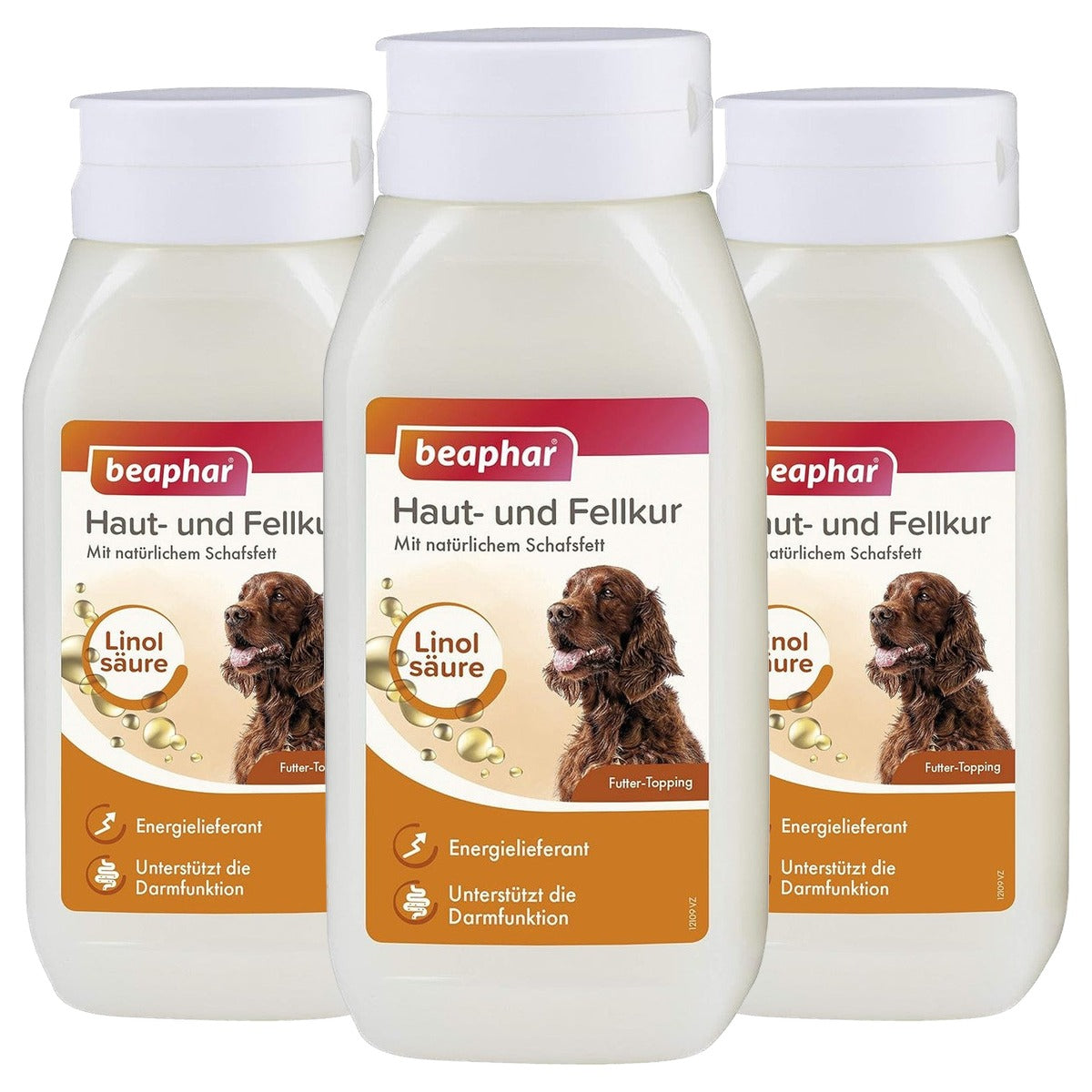 Beaphar Huid- en vachtkuur voor honden - 430 ml - 3-pack
