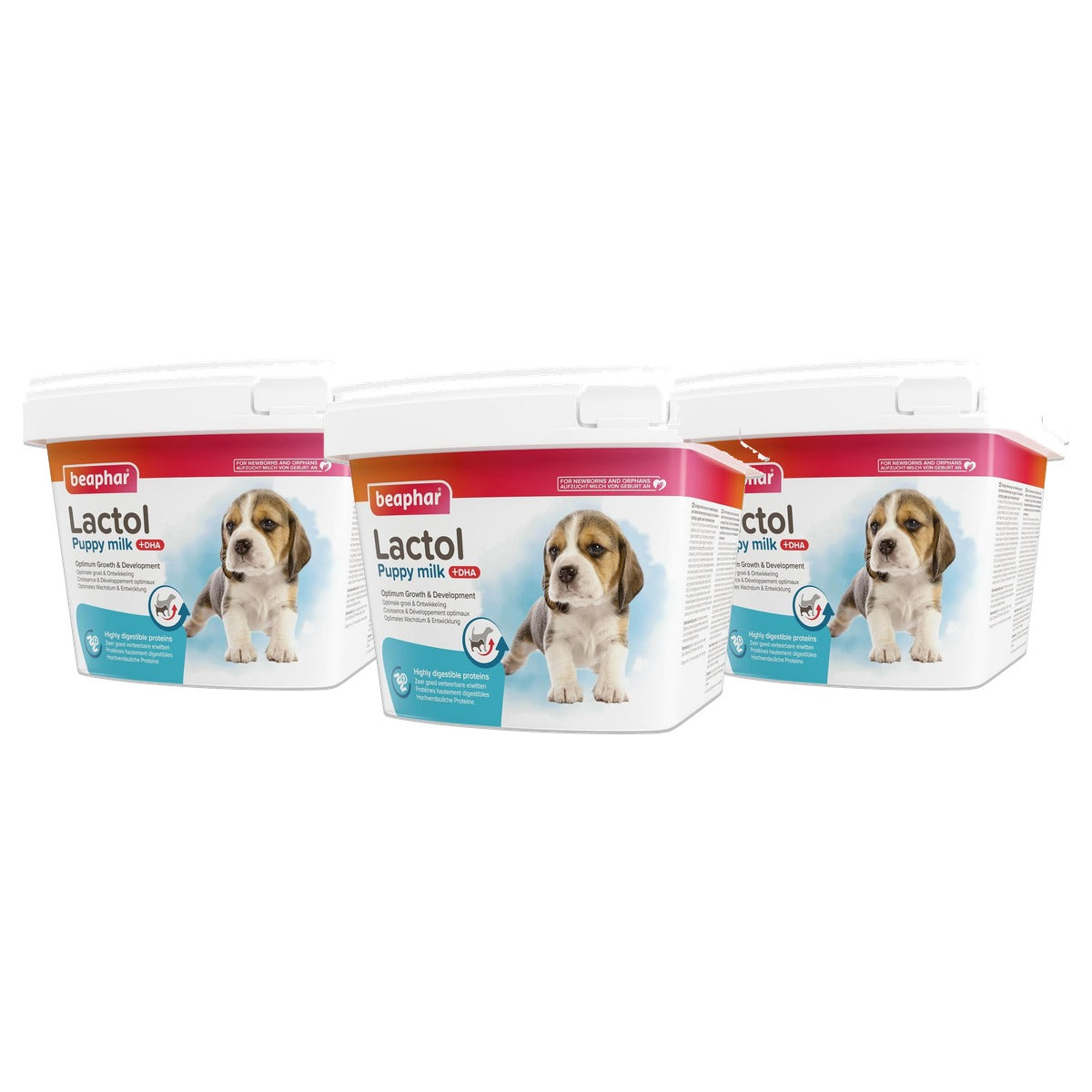 Beaphar Lactol moedermelkvervanger voor puppy's - 1 kg - 3-pack