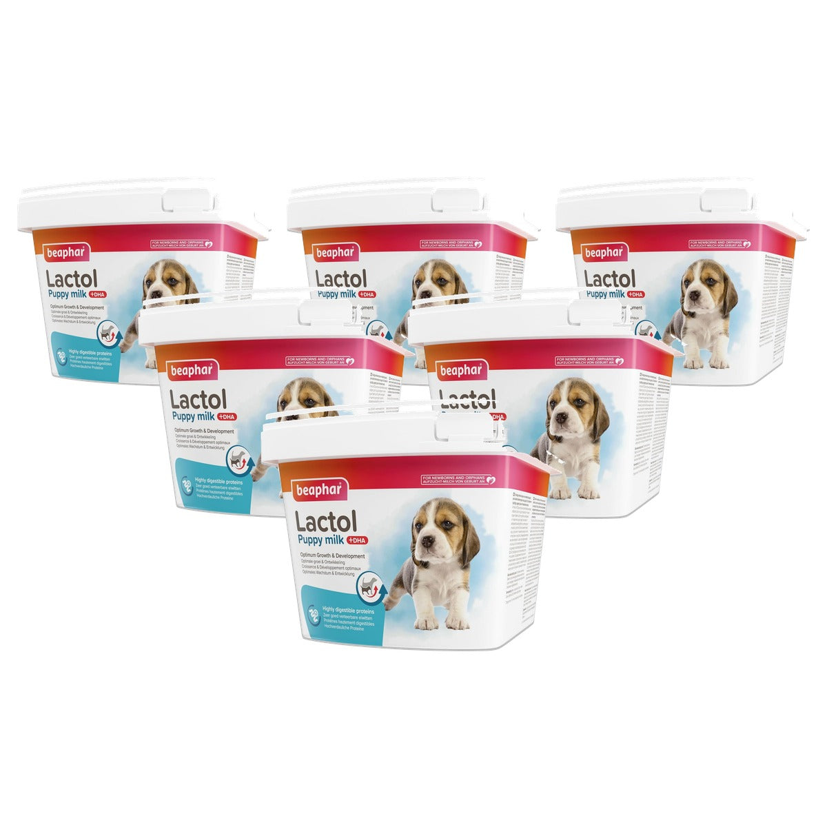 Beaphar Lactol moedermelkvervanger voor puppy's - 1 kg - 6-pack