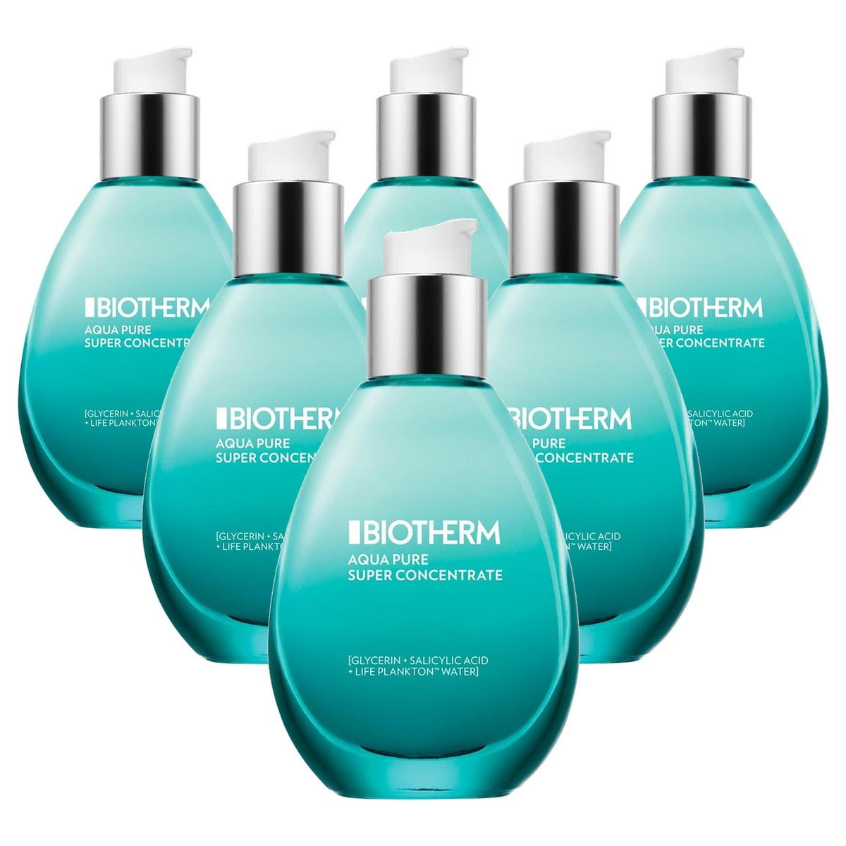 Biotherm Aqua Pure Super Concentrate Dagverzorging tegen Onzuiverheden 50 ml - 6-pack