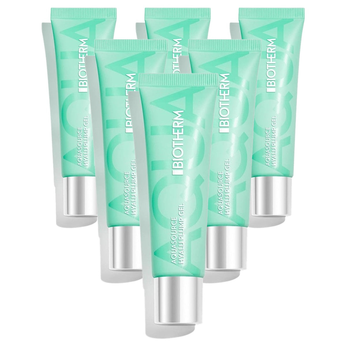 Biotherm Aquasource Hyalu Plump Gel met Hyaluronzuur Reisformaat 30 ml - 6-pack
