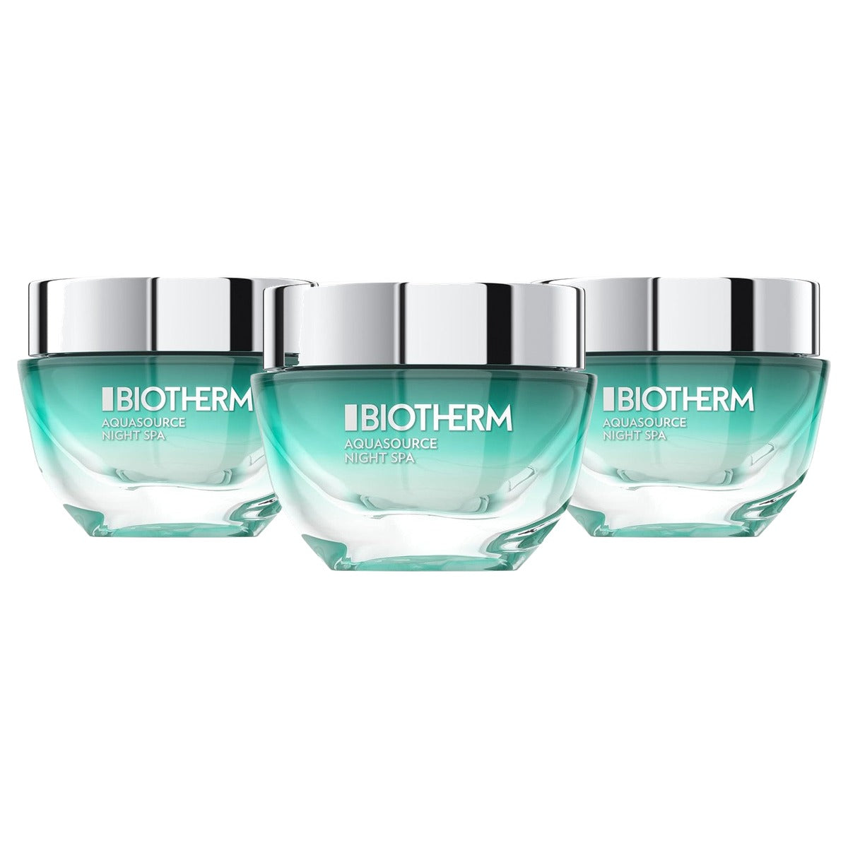 Biotherm Aquasource Night Spa Nachtcrème met Spa-effect 50 ml - 3-pack