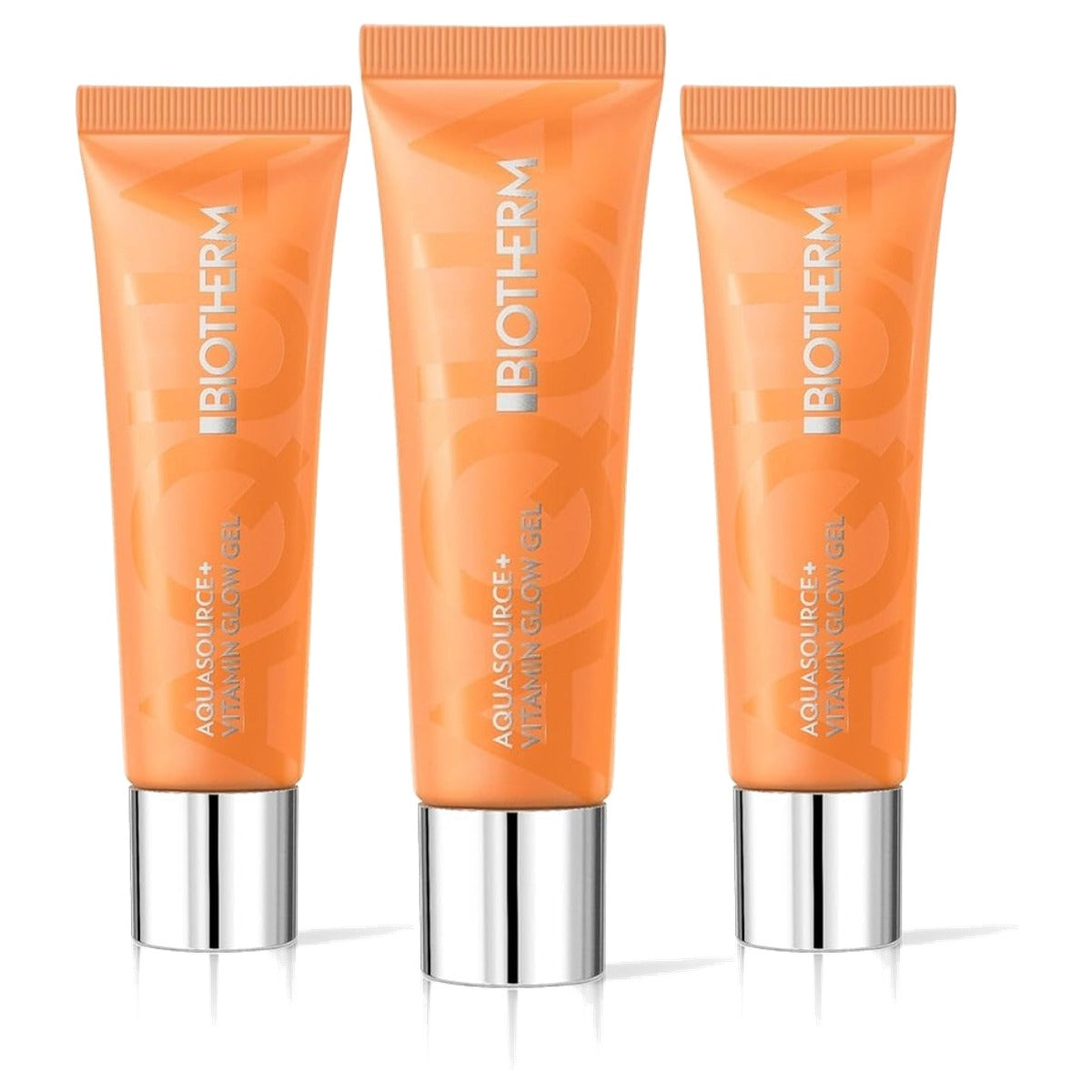 Biotherm Aquasource+ Vitamin Glow Gel met Vitamine B3 Tube - 3-pack