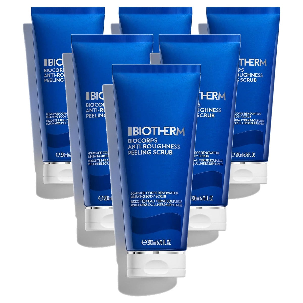Biotherm Biocorps Body Scrub Vernieuwende Lichaamscrub 200 ml - 6-pack
