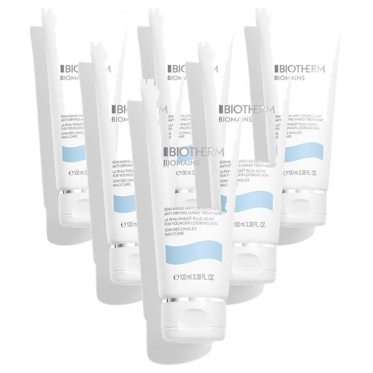Biotherm Biomains Handcrème voor Droge en Gebarsten Huid 100 ml - 6-pack