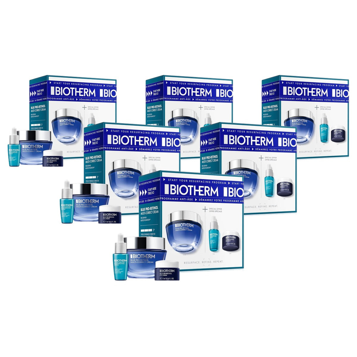 Biotherm Blue Pro Retinol Anti-Aging Gezichtscrème 50 ml - 6-pack