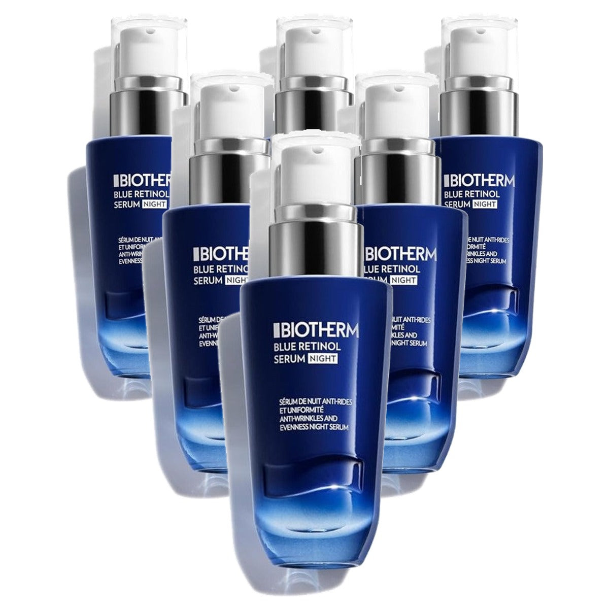Biotherm Blue Retinol Resurface + Repair Nachtserum 30 ml - 6-pack