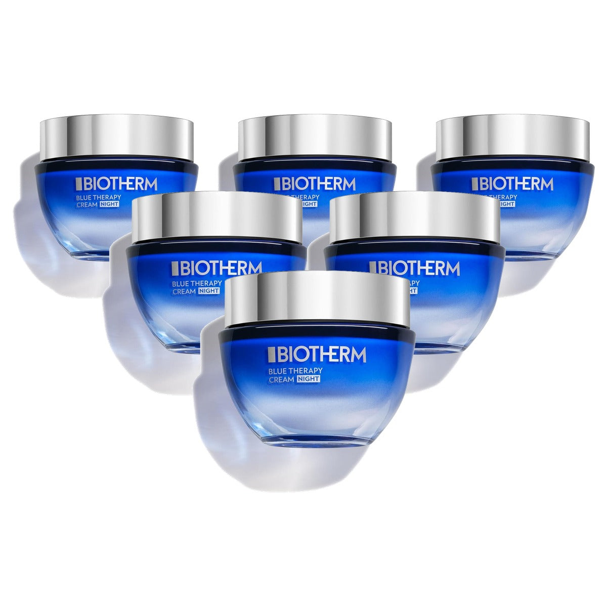 Biotherm Blue Therapy Night Cream Anti-Rimpelcrème 50 ml - 6-pack