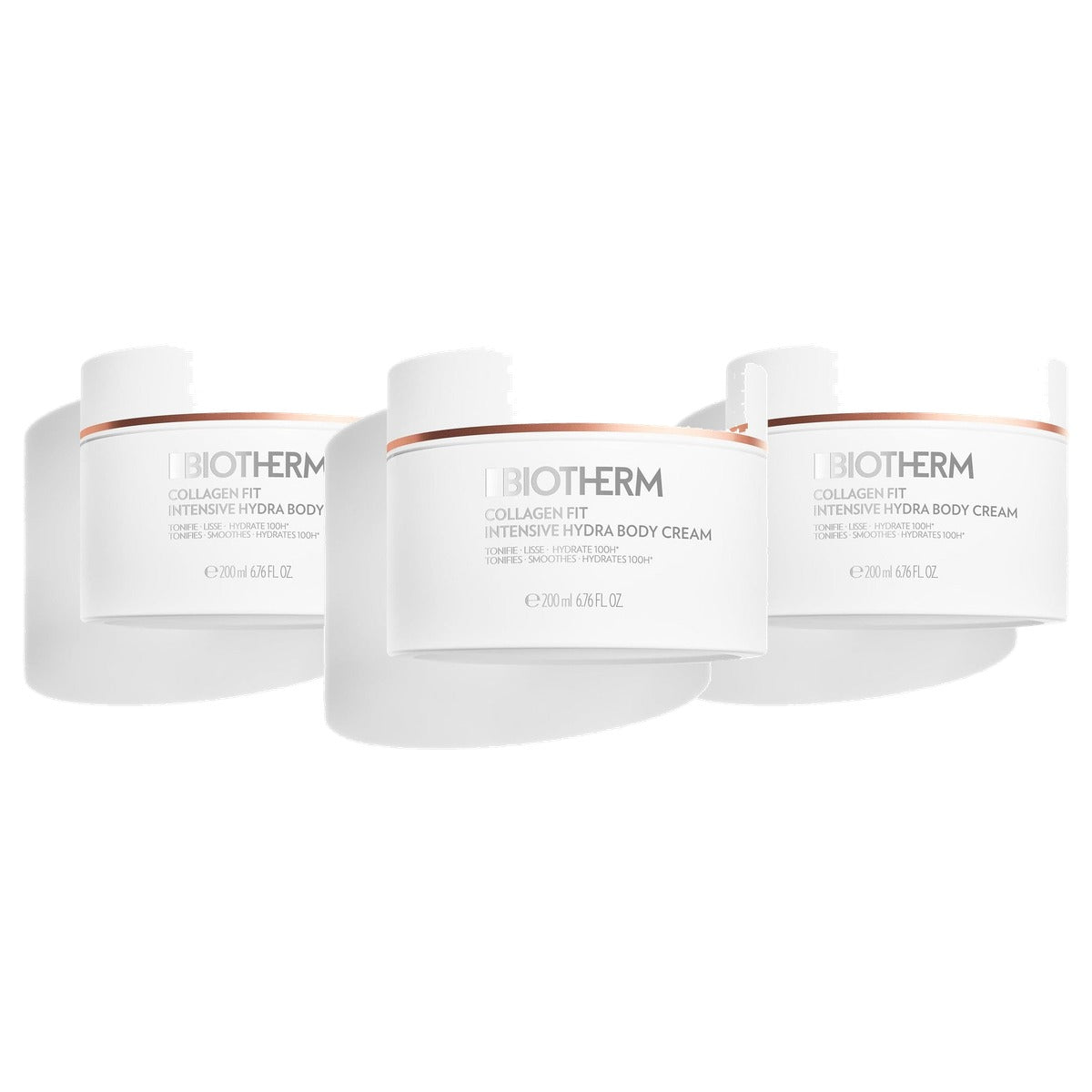 Biotherm Collagen Fit Intensive Hydra Body Cream 200 ml - 3-pack