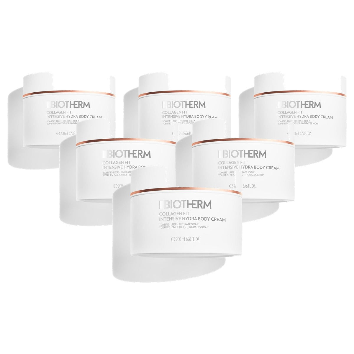 Biotherm Collagen Fit Intensive Hydra Body Cream 200 ml - 6-pack