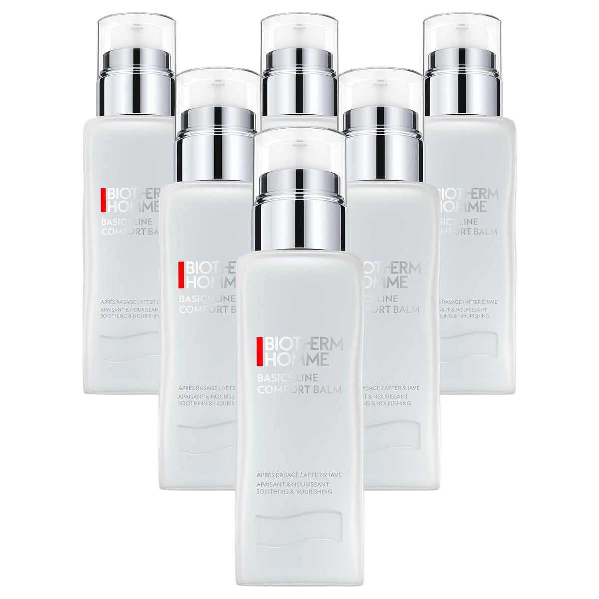 Biotherm Homme Comfort Balm Rustgevende Scheerbalsem 75 ml - 6-pack