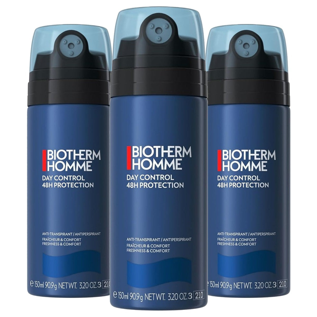 Biotherm Homme Day Control 48H Deodorant-Spray 150 ml - 3-pack