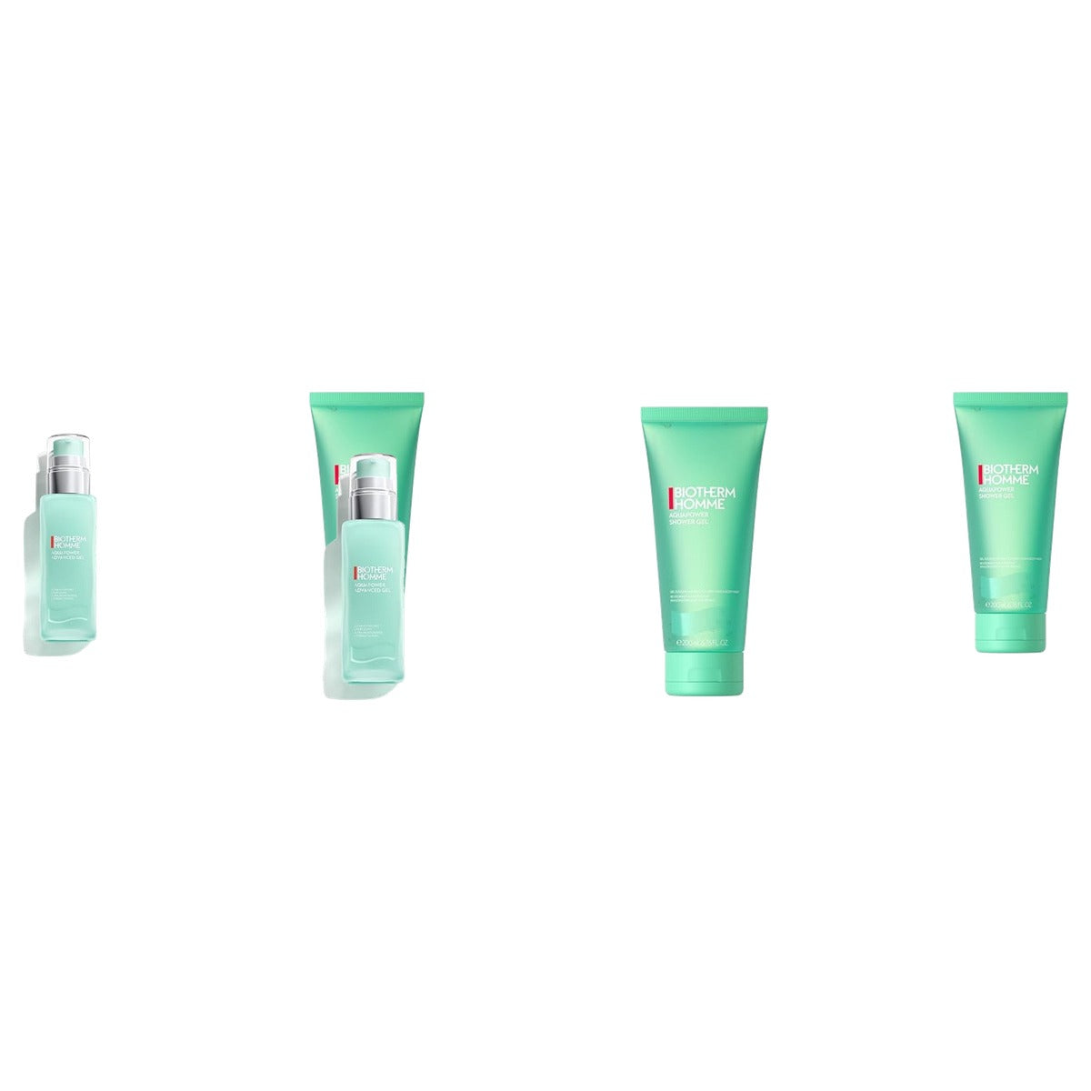 Biotherm Homme Fresh Set Aquapower Advanced Gel 75 ml & Aquapower Shower Gel 200 ml - 3-pack