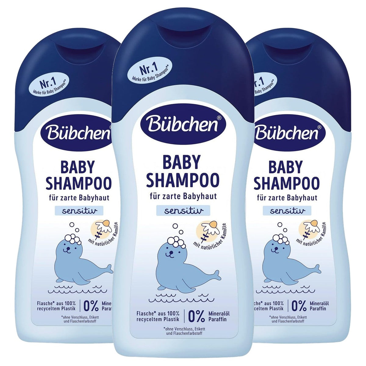 Bübchen Babyshampoo 3 x 200 ml - Voordeelverpakking