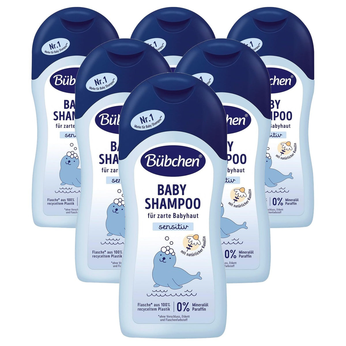 Bübchen Babyshampoo 6 x 200 ml - Voordeelverpakking