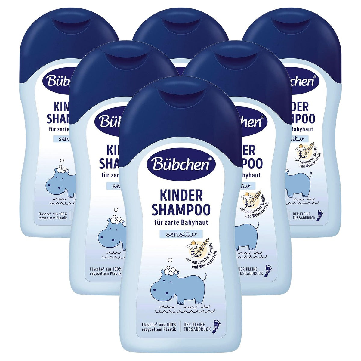 Bübchen Kindershampoo 6 x 400 ml - Voordeelverpakking
